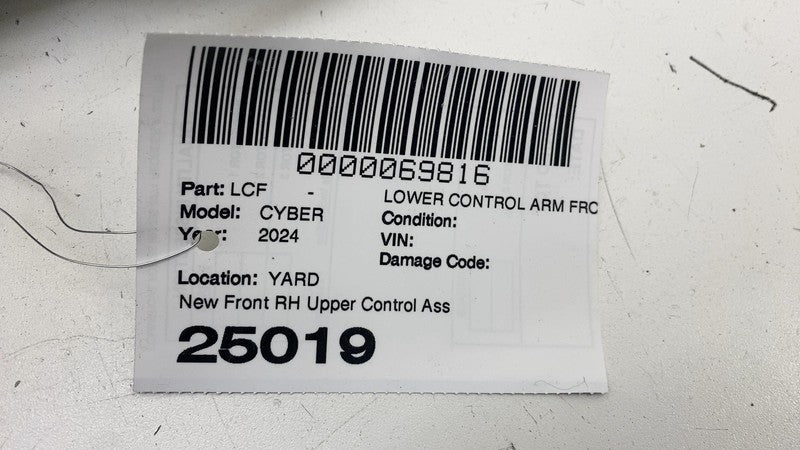 1250326-00-D ⭕ 24-25 Cybertruck Front Right Suspension Upper Control Arm 1250326-00-D (NEW)