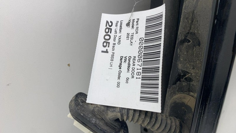 ⭕ 20-26 Tesla Model Y MY Rear Driver Side Door Shell Panel Left OEM Bl