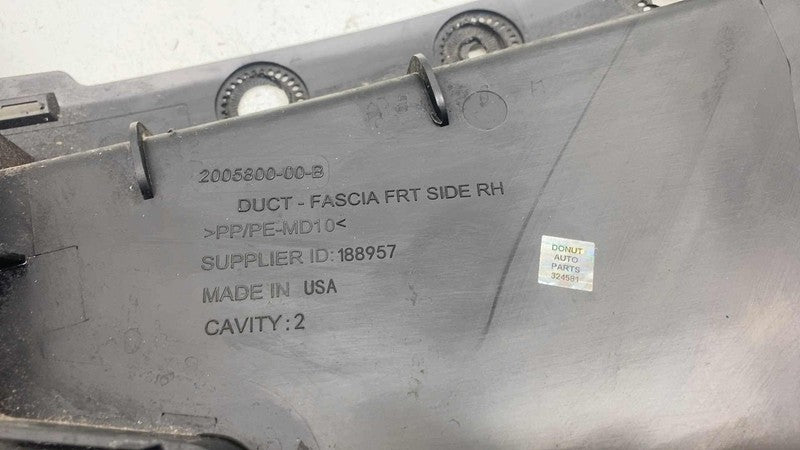 ⭕ 2024-2025 Tesla Model 3 Front Passenger Right Bumper Air Duct RH 200