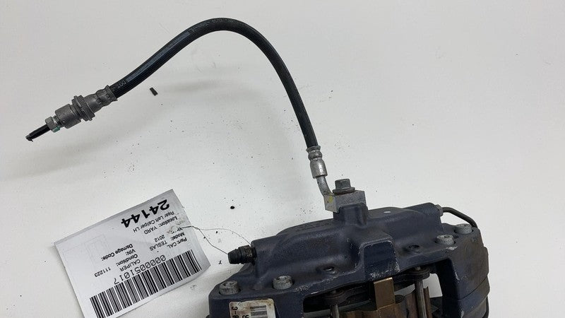 6006434-00-C 2012-2020 Tesla Model S MS Rear Driver Side Caliper w/ Brake Hose Line Left Assy