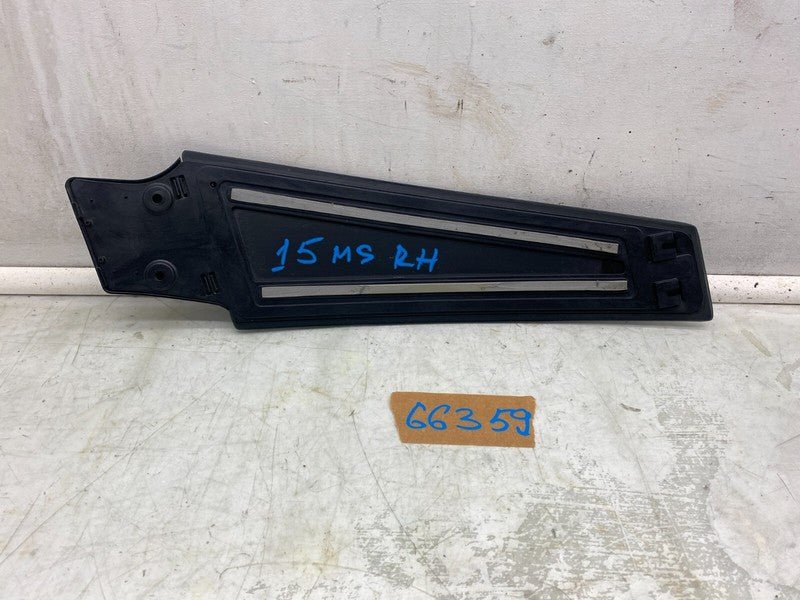 14941 ⭕ 12-15 Tesla Model S Passenger Side B-Pillar Molding Applique Glass Trim Right