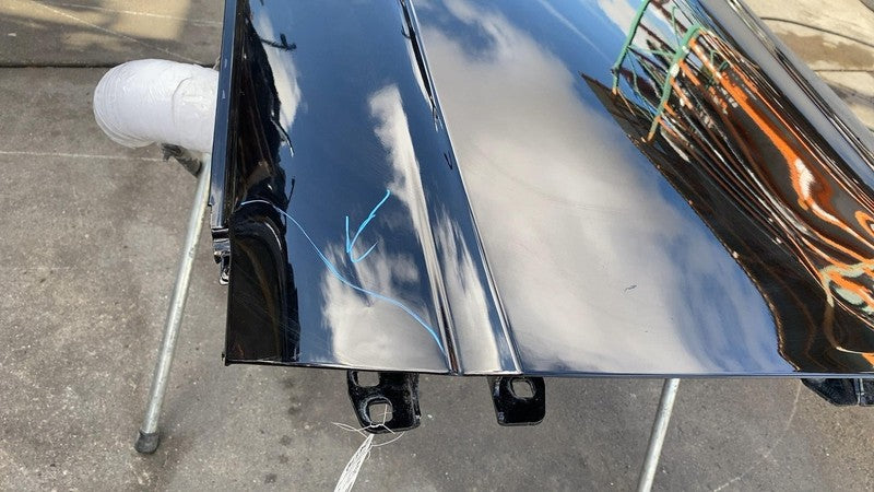 2021-2023 Tesla Model X MX Front Driver Side Door Shell Panel Left LH Black PBSB