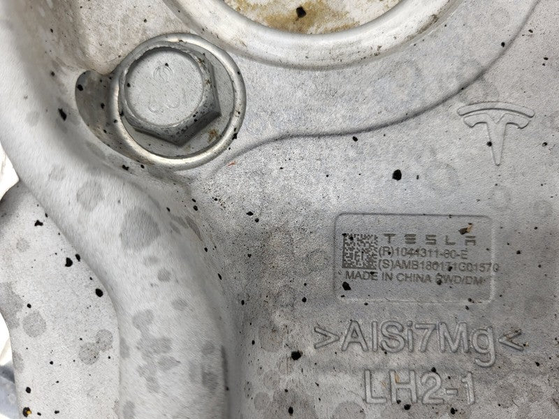 ⭕ 17-23 Model 3 Front Left Spindle Knuckle + Hub + Brake Disc Rotor 10