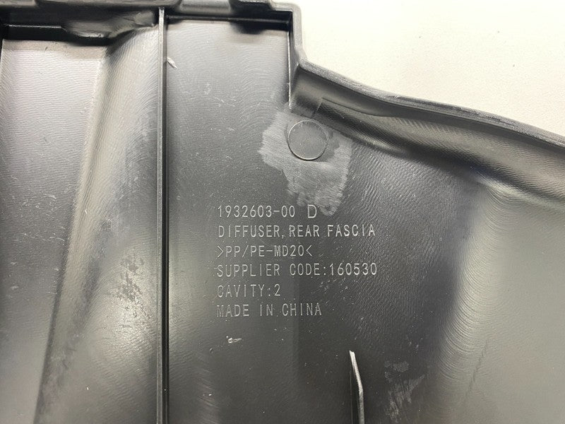 1932603 00 D ⭕ 25-26 Model Y Rear Bumper Diffuser Lower Splash Shield Undertray 1932603-00-D