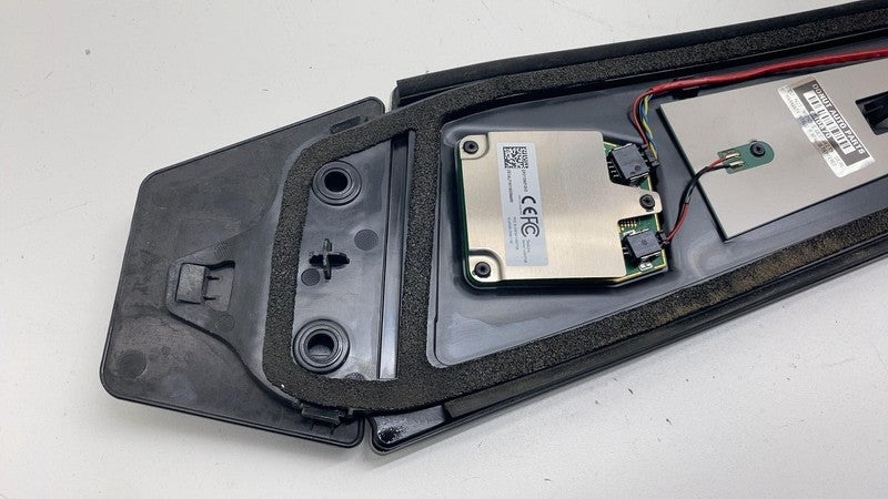 1100437-00-D ⭕ 17-23 Model 3 Left B-Pillar Applique Glass Trim Molding w/ Camera 1100437-00-D