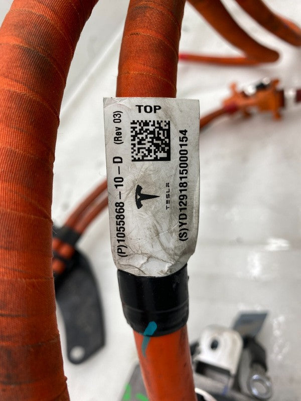 109700010E ⭕ 16-20 Model S Rapid Splitter Battery Port & Cable Wiring Harness 1097000-10-E