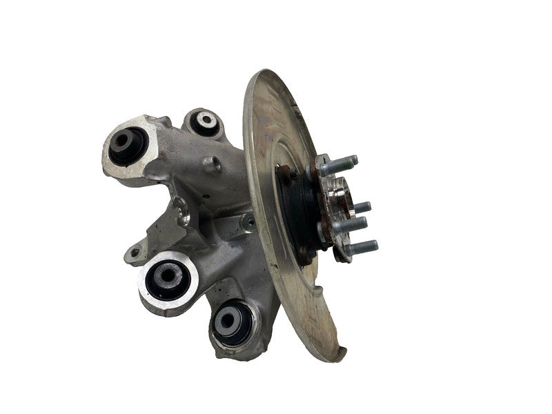 118841600F 20-24 Model Y Rear Right Spindle Knuckle w/ Wheel Hub & Dust Shield 1188416-00-F