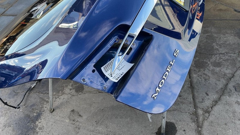 ⭕ 12-15 Tesla Model S Rear Liftgate Trunk Lid Tailgate Hatch Shell Blu