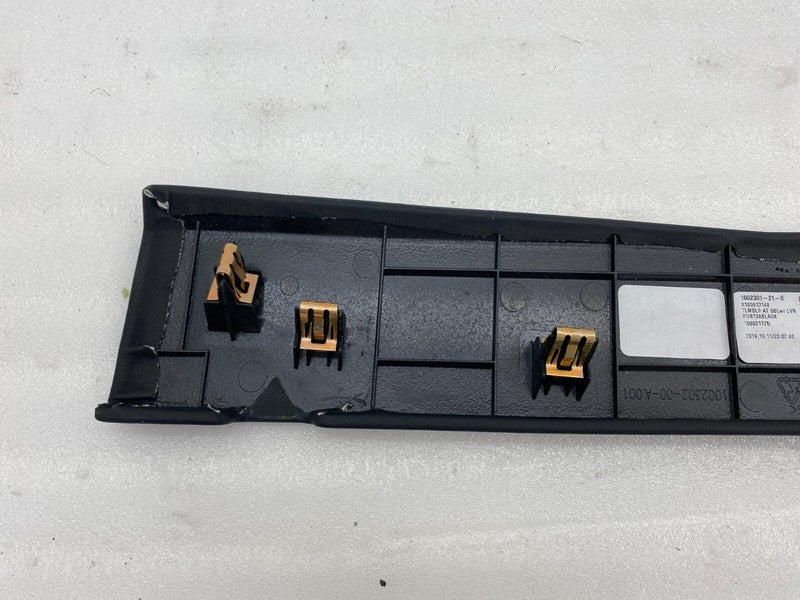 ⭕ 16-20 Model S X Instrument Panel Dashboard Lower Glove Box Trim 1002