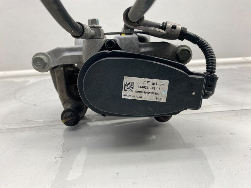 1044623 99 F ⭕ 17-23 Model 3 Y Rear Driver Side Caliper w/ Brake Line Hose Left 1044623-99-F