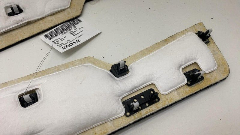 2021-2024 Tesla Model S PAIR Front Left & Right Center Console Side Panel Trim