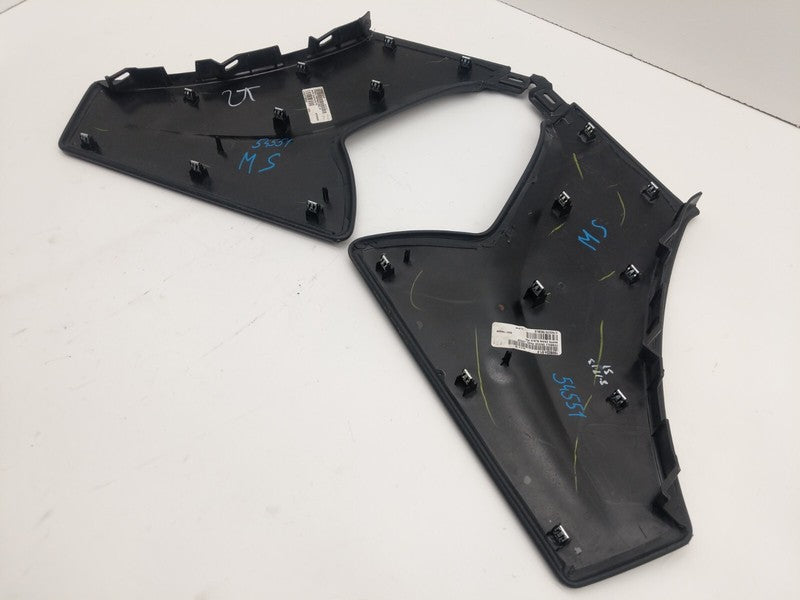 1008225 00 C ⭕ 12-15 Model S PAIR Front Left & Right Upper Center Console Panel 1008225-00-C