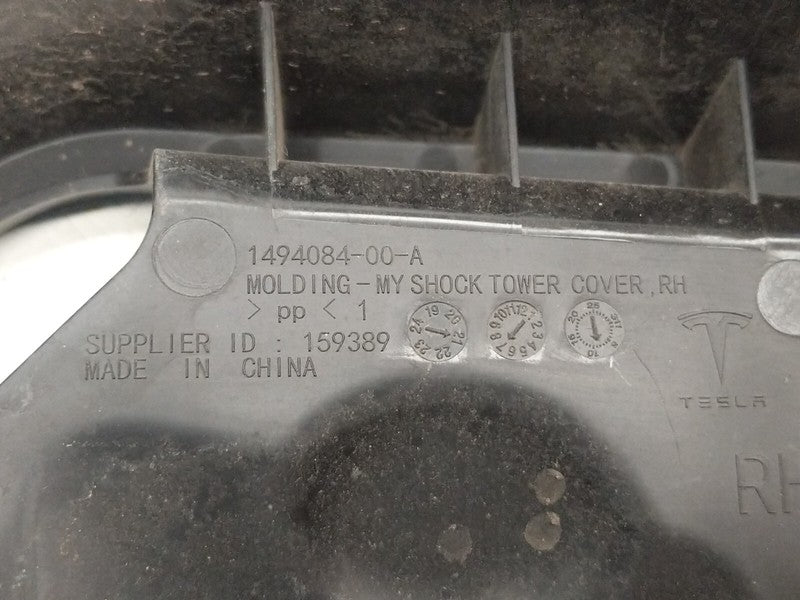 1494084 00 A ⭕ 2020-2024 Model Y Front Right Strut Shock Tower Cap Cover Trim RH 1494084-00-A