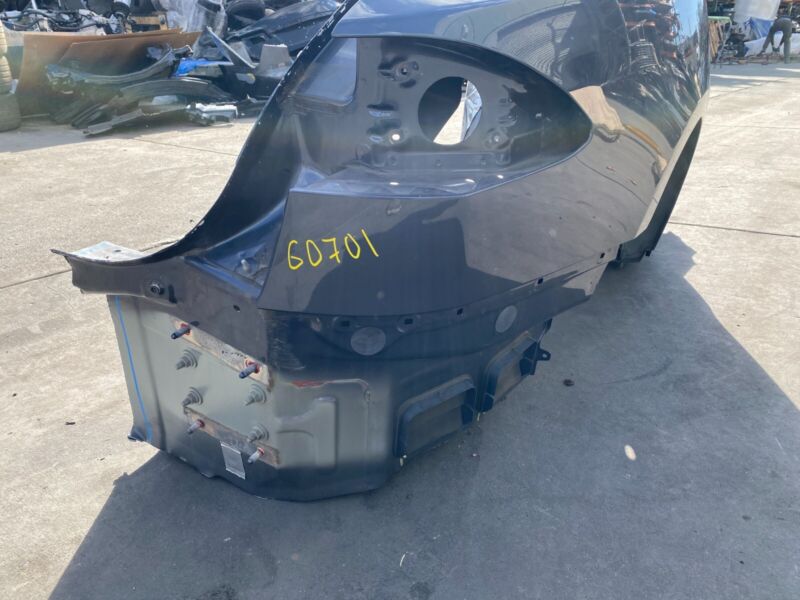 2012-2015 Tesla Model S Rear Right Quarter Structural Body Panel Frame Cut Out