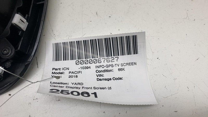 68316174AB ⭕ 18-20 Chrysler Pacifica 8.4" Multimedia Radio Touch Screen Display 68316174AB