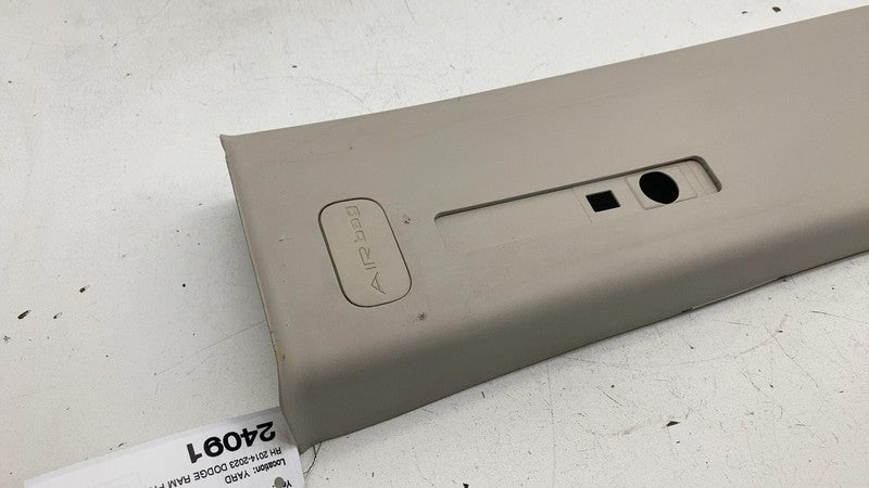 1YA74LA6AD 2014-2023 Dodge RAM ProMaster 2500 Passenger B-Pillar Trim Panel Cover Right OEM