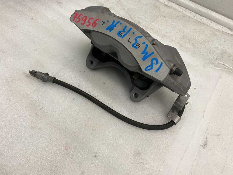 104462200D ⭕ 2017-2023 Tesla Model 3 Front Right Caliper w/ Brake Hose Line RH 1044622-00-D