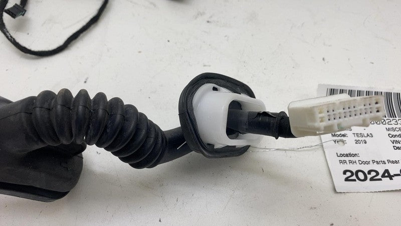 ⭕ 2017-2020 Tesla Model 3 Rear Right Door Wiring Harness Cable Wire 20