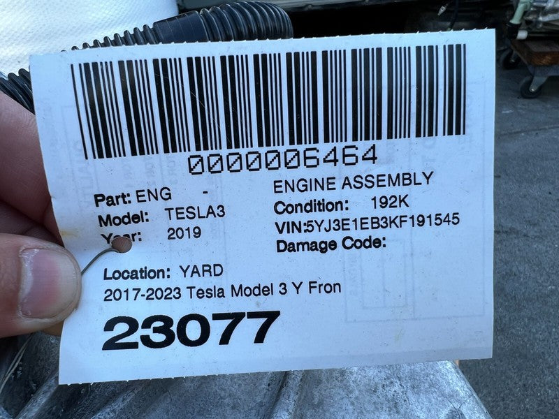 ⭕ 17-23 Tesla Model Y 3 Front Drive Unit Engine Electric Motor AWD 112