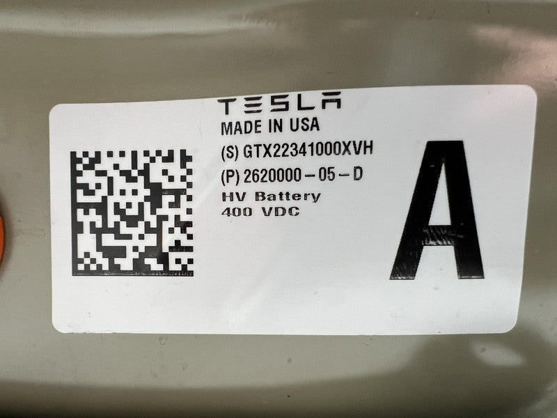 2620000-05-D Tesla Model Y 4680 Cell Structural Battery Pack, Report Available 2620000-05-D