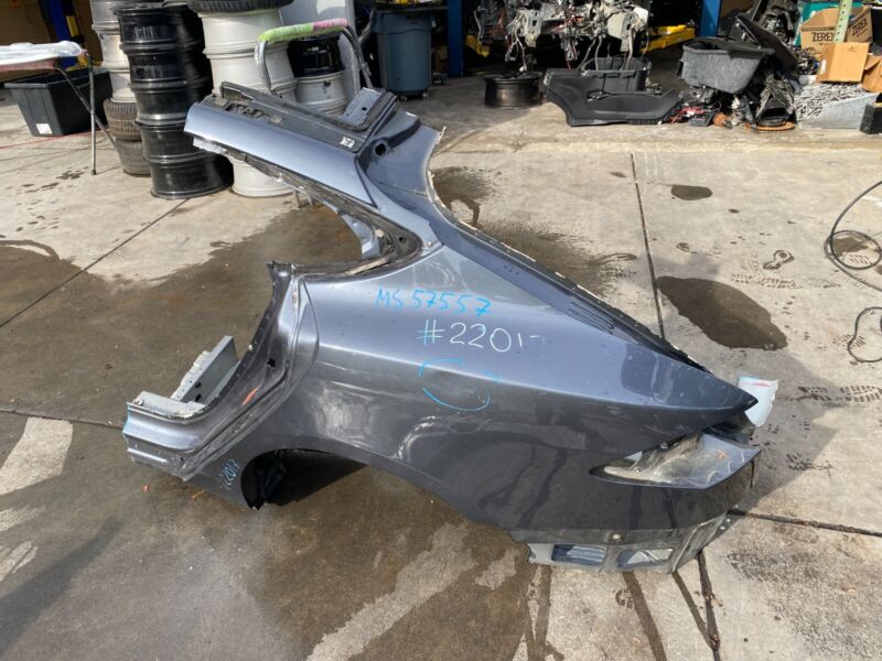 2012-2019 Tesla Model S Rear Driver Side Quarter Panel Body Frame Cut Out Left