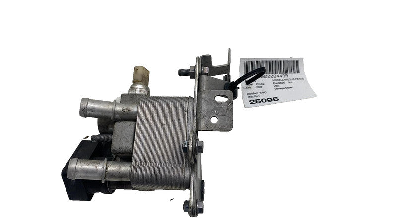 32373356 ⭕ 2021 2022 2023 Polestar 2 Engine Oil Cooler Heat Exchanger w/ Bracket 32373356