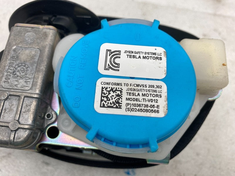 103673805E ⭕ 16-20 Model X Front Passenger 1st Row Seat Belt & Retractor Right 1036738-05-E