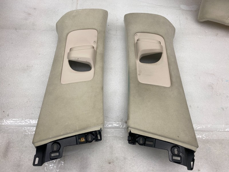 ⭕2016-2020 Tesla Model X SET of Ceiling Headliner Door Trim + B + C-Pi