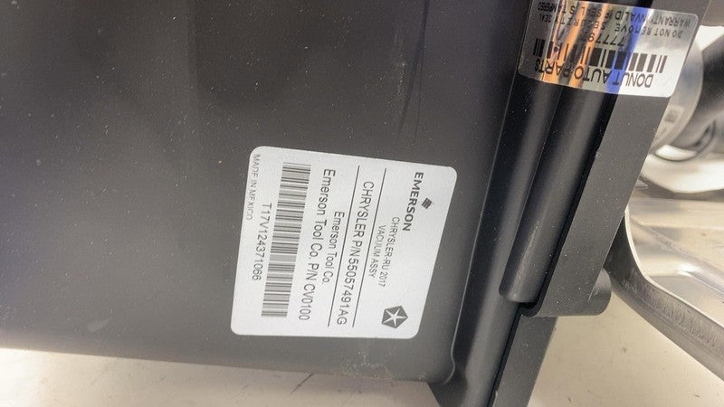 55057491AG ⭕ 2017 2018 2019 2020 Chrysler Pacifica Rear Cargo Vacuum Cleaner OEM 55057491AG