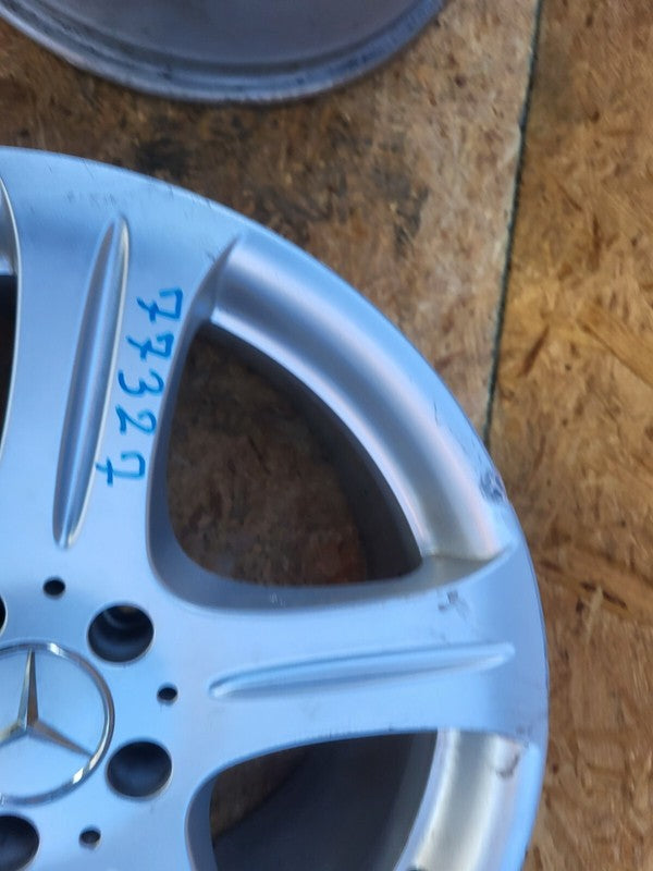 A2194010302 ⭕ 2006-2011 Mercedes-Benz W219 W840 CLS500 PAIR Wheel Rim 18" 9.5x18 A2194010302