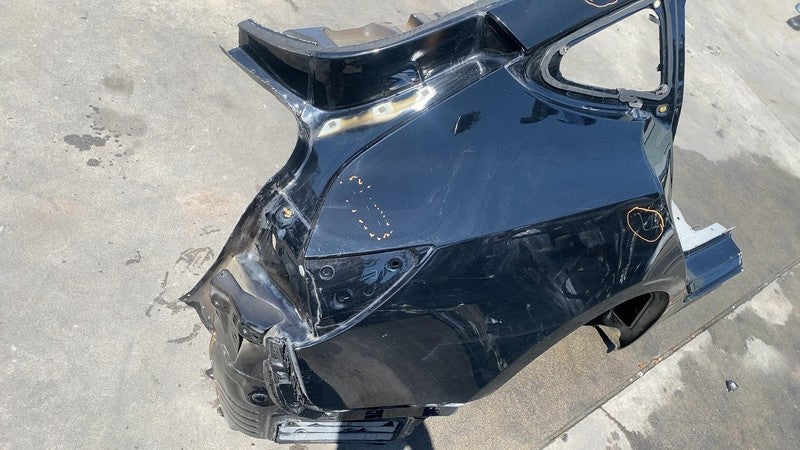 ⭕ 17-20 Tesla Model 3 Rear Right Quarter Panel Structural Frame Cut Black PBSB