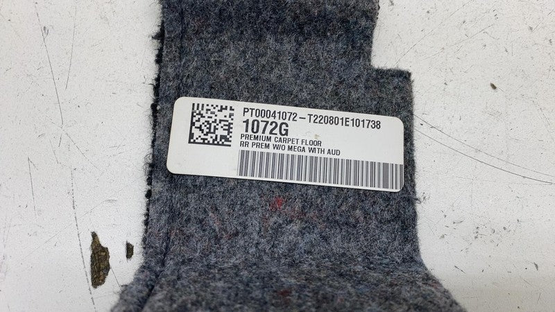 PT00041072 ⭕ 2022 2023 2024 Rivian R1T Rear Floor Carpet Rug Cover Liner PT00041072 OEM