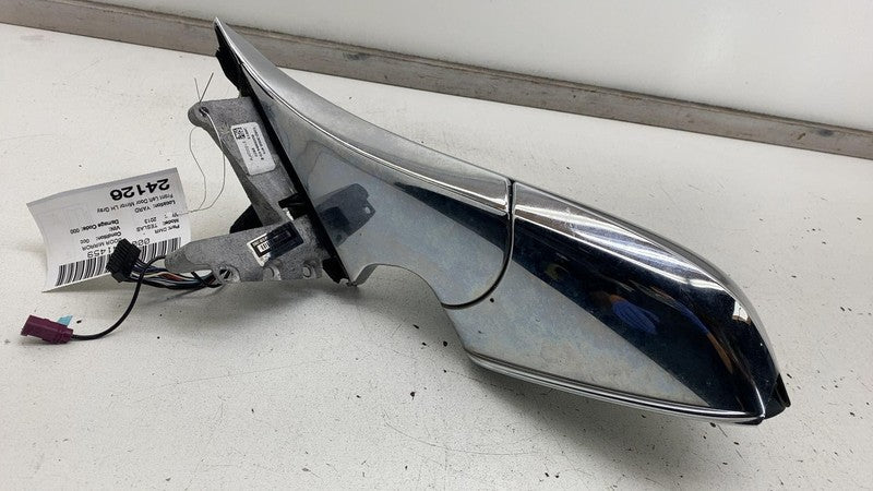 ⭕ 12-15 Model S Front Left Exterior Rear View Door Mirror Gray PMTG 60