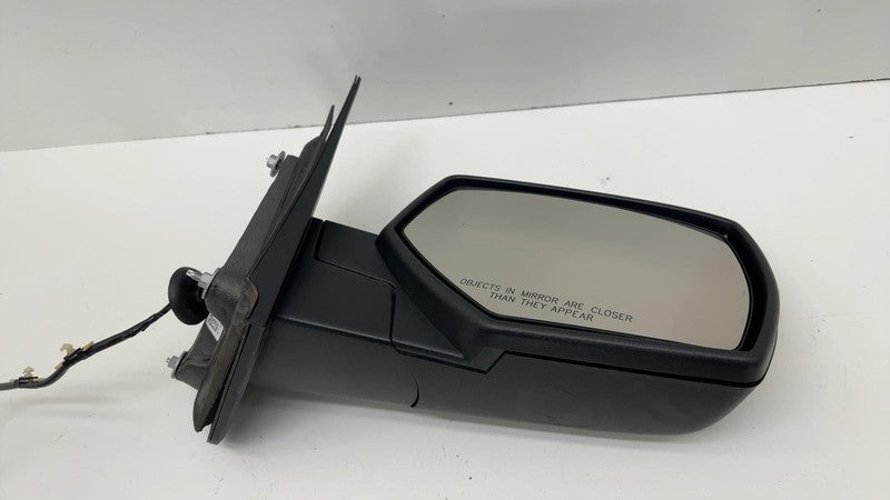 ⭕ 14-19 Chevrolet Silverado 1500 Front Passenger Right Door Mirror Black U8555
