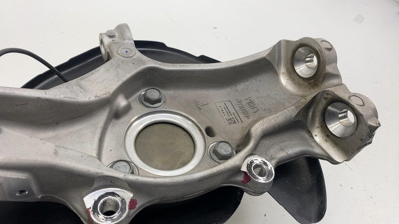 134431100D ⭕ 24-25 Model 3 Front Left Spindle Knuckle + Hub & Dust Shield RWD 1344311-00-D