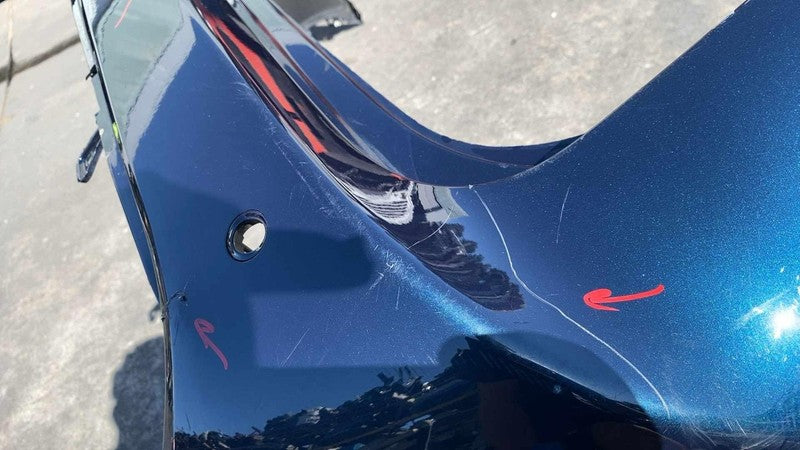 ⭕ 2025 Chrysler Pacifica Rear Bumper Cover w/ Sensor Holes Assembly OEM Blue PPS