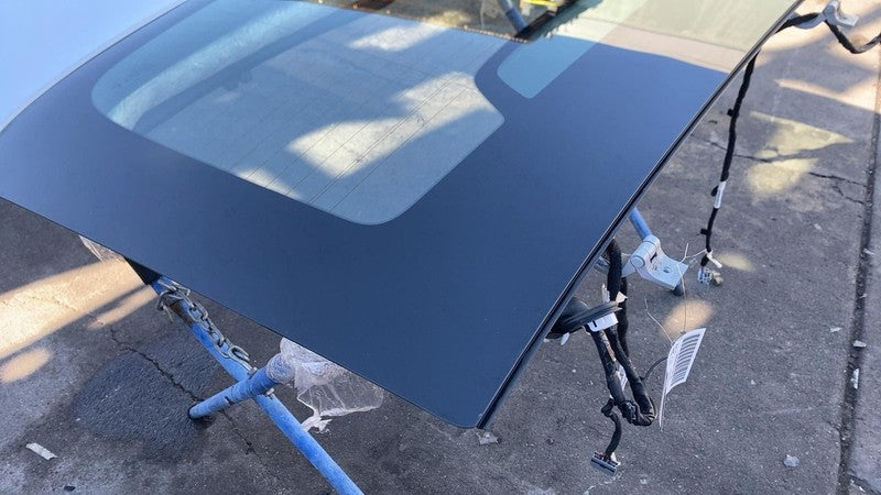 ⭕ 21-23 Polestar 2 Tailgate Liftgate Back Door Shell Panel w/ Glass Silver - 729