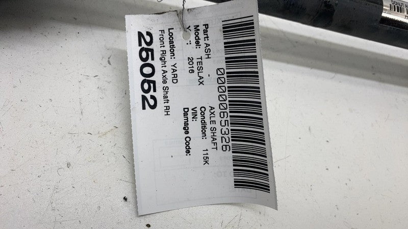 ⭕ 2015-2018 Tesla Model X Front Passenger Side CV Axle Shaft Halfshaft