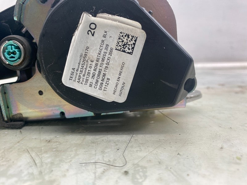 108628100F ⭕17-23 Tesla Model 3 Rear Left or Right 2nd Row Seat Belt Retractor 1081281-01-E