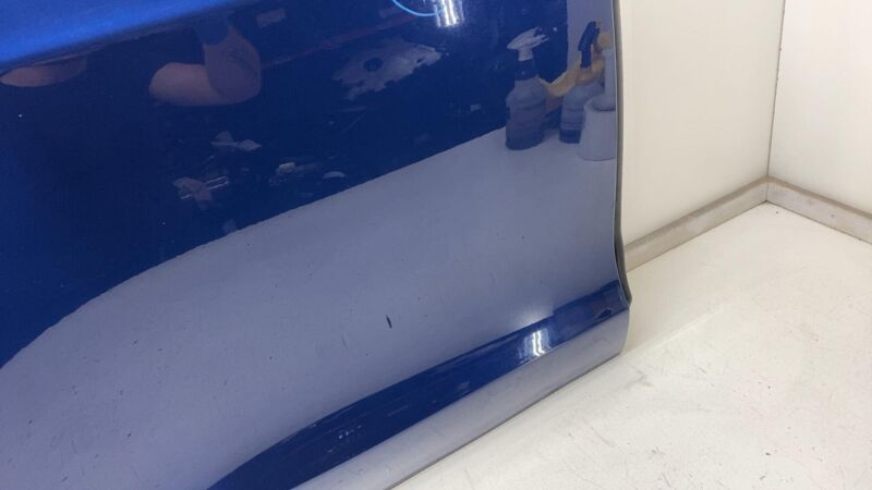 2012-2015 Tesla Model S Rear Passenger Side Door Shell Panel Right Blue RH PPSB