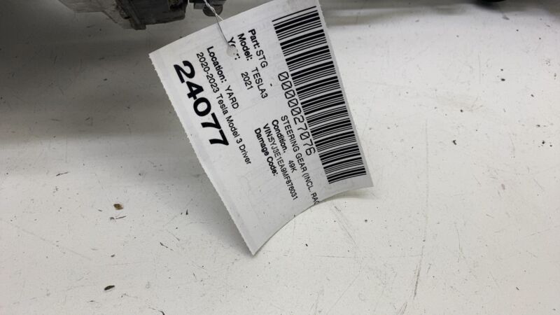 2020-2023 Tesla Model Y 3 Power Steering Gear Rack & Pinion w/ Tie Rod End Link