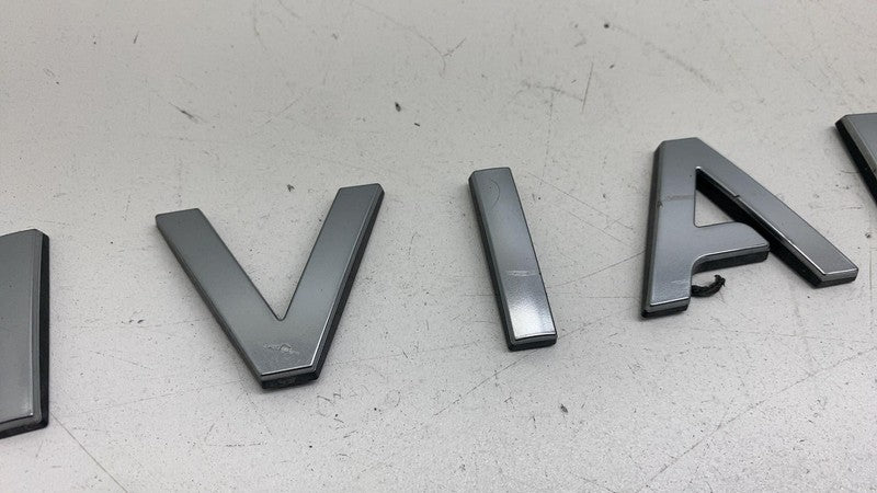 ⭕ 2025 Rivian R1S Tailgate Nameplate Emblem Trim Badges Applique Lette