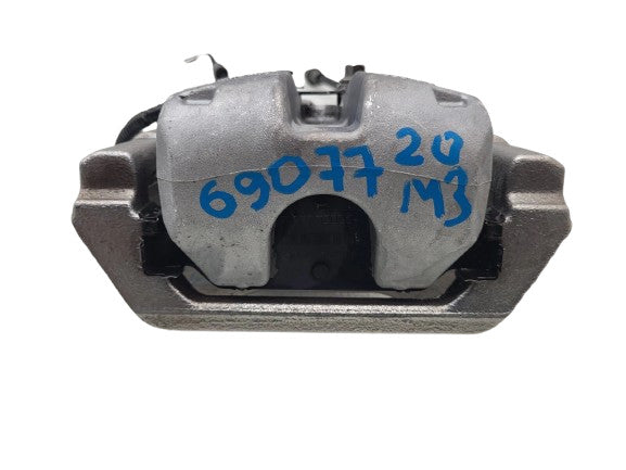 104462300F ⭕ 2017-2025 Tesla Model 3 Rear Left Caliper w/ Brake Line Hose BASE 1044623-00-F