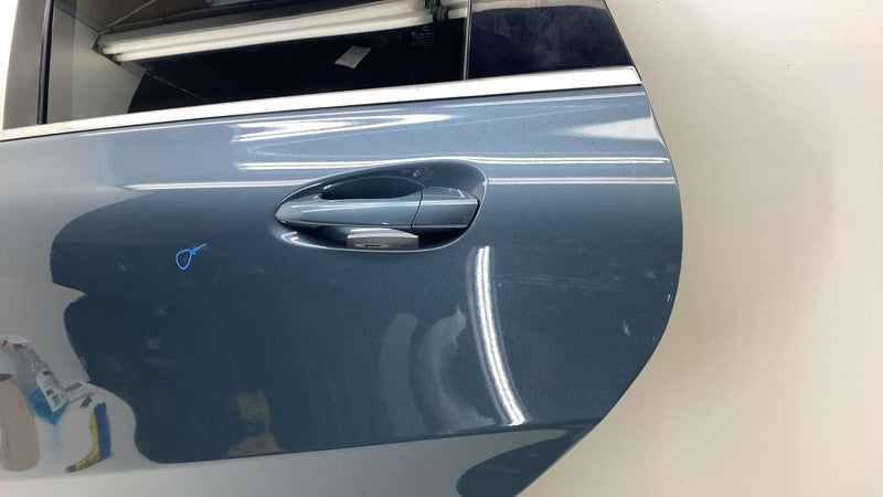 ⭕ 2014-2015 Mercedes-Benz B Electric Drive Rear Driver Side Door Left Blue - 894