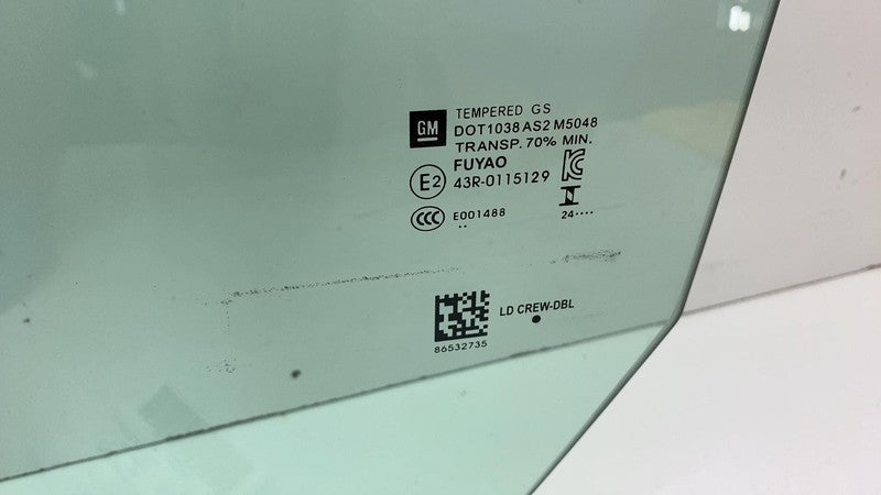 E2 43R-0115129 ⭕ 2019-2025 Chevrolet Silverado 1500 Front Driver Side Door Window Glass Left LH