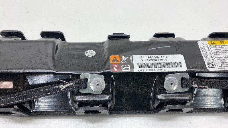 100526000F 2012-2015 Tesla Model S Front Passenger Side Lower Knee Airbag Right RH Assembly