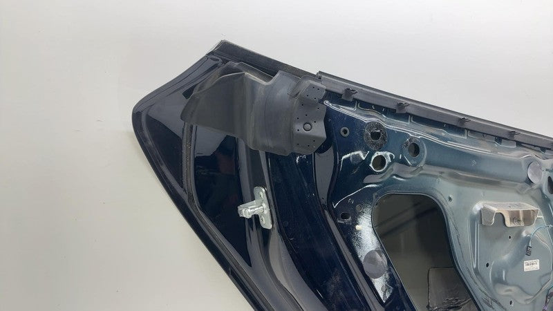 ⭕2012-2015 Tesla Model S Rear Driver Side Door Shell Panel Left LH Blu