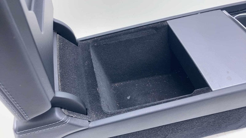 1982882-24-F ⭕ 24-25 Tesla Model 3 Front Center Console Armrest & Storage Compartment GEN 3