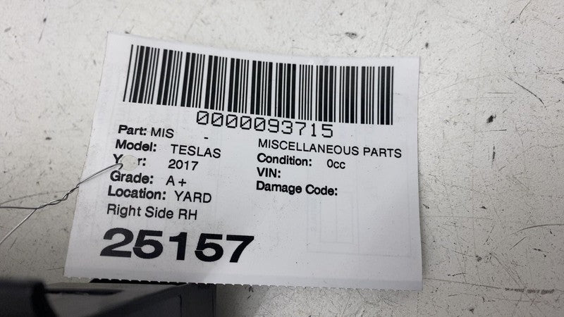 ⭕12-20 Model S Passenger Side B-Pillar Lower Trim Cover Panel Right 10