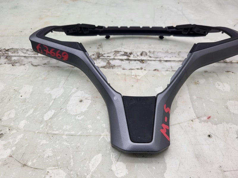 1036774-00-C ⭕ 16-20 Model S MS Front Steering Wheel Surround Trim Bezel Molding 1036774-00-C